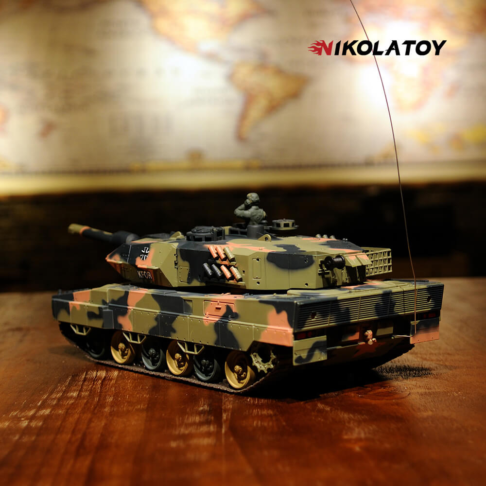 1/24 German Leopard 2 RC Battle Tank – NIKOLATOY