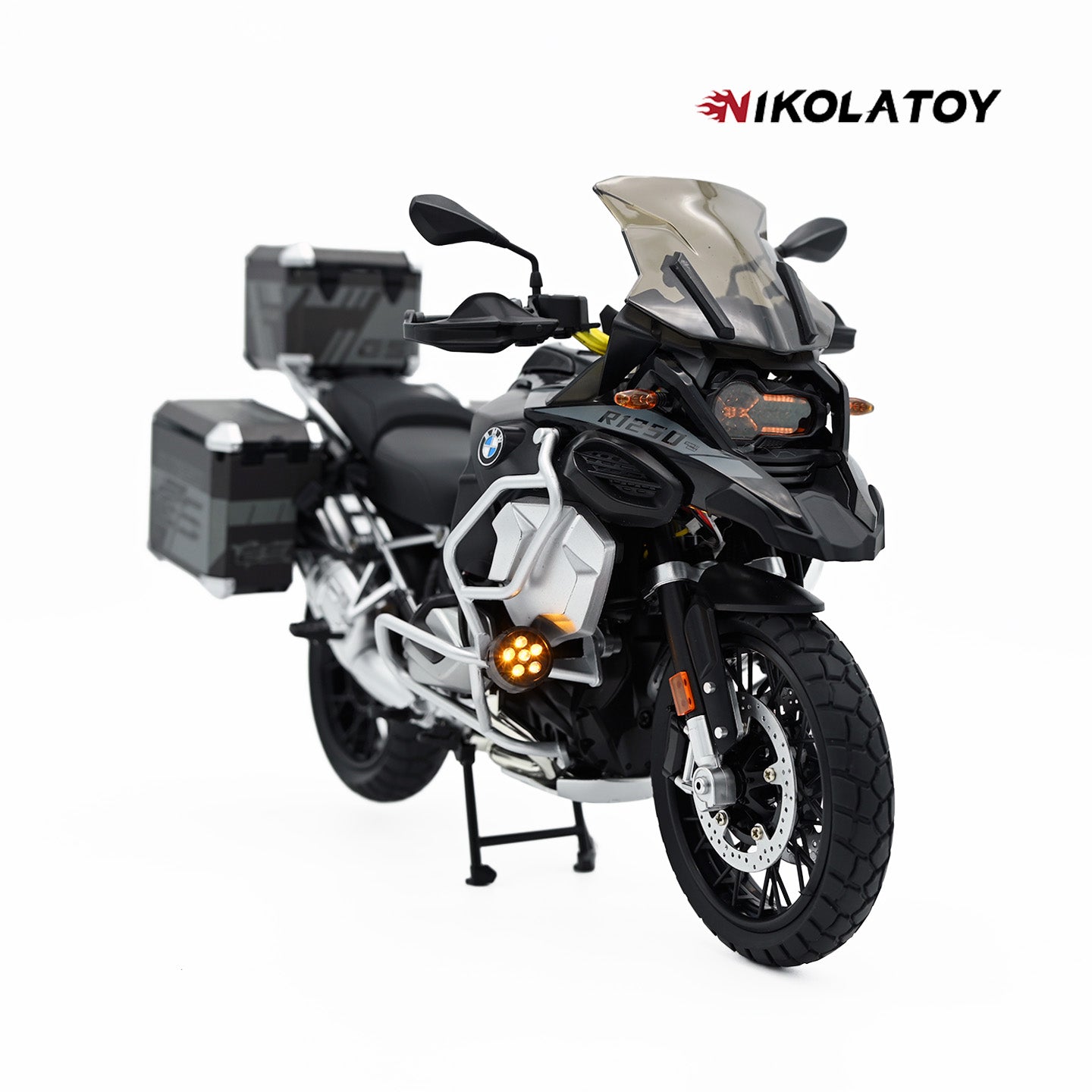 1/6 BMW R1250 GSADV Alloy Dynamic Motorcycle Model