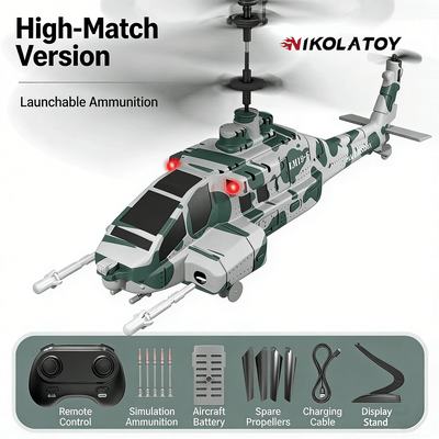Apache LM19-F Multifunction RC Helicopter