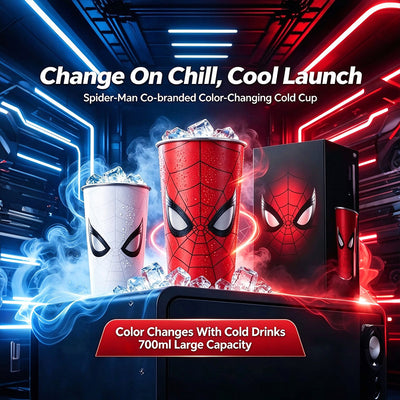 Spider Man Color Changing Cold Water Cup