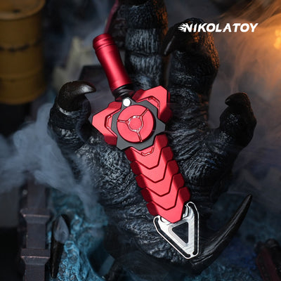 Rattlesnake Sword Red Black Luminous Version