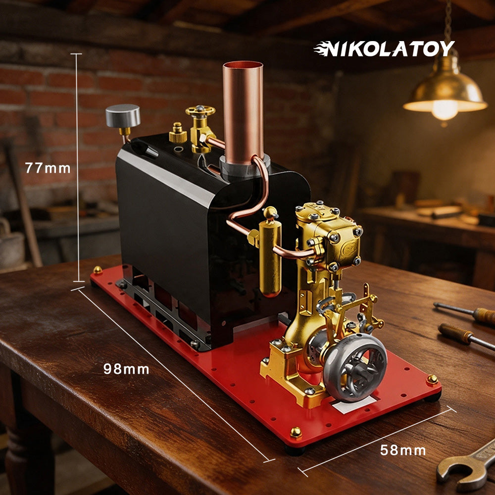 RW-BL1K DIY Steam Engine Boiler Model Kits Set