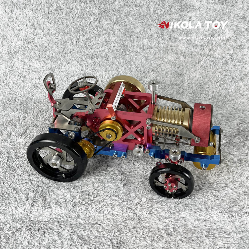 Fire absorbing Stirling tractor - Nikola Toy