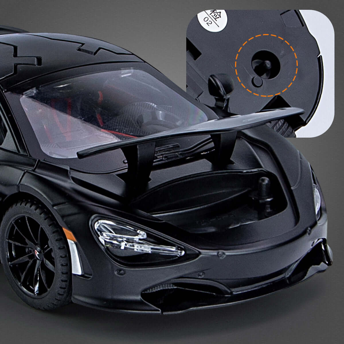 Alloy 1/24 McLaren 720S Model Car