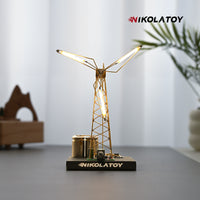 NIKOLATOY®DIY Windmill Night Light (Finished Product)