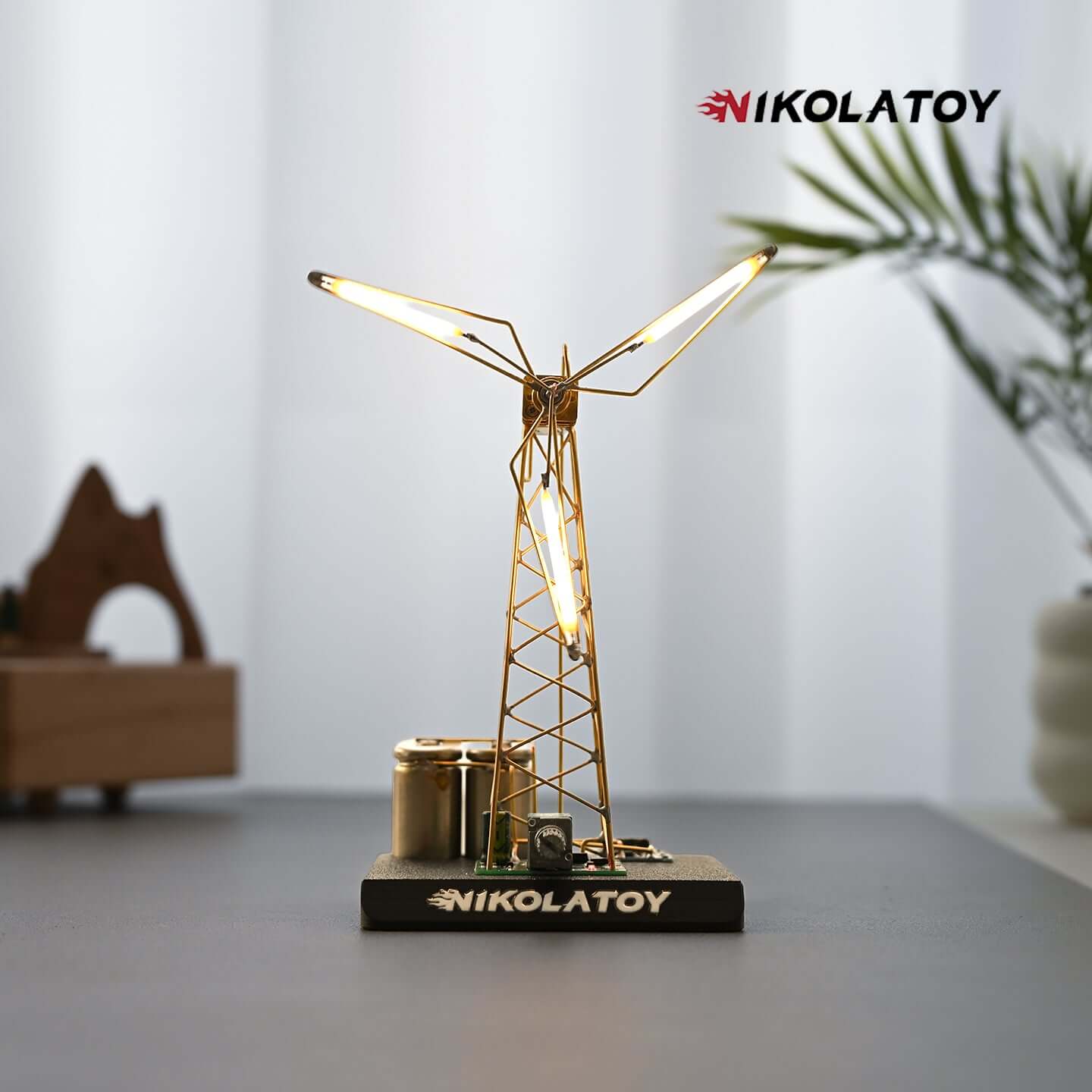 DIY Windmill Night Light (Finished Product)