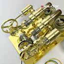 Stirling Engine - Golden Crab - Nikola Toy