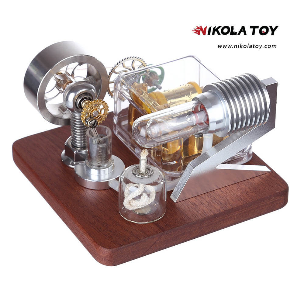 NikolaToy™ Stirling engine music box