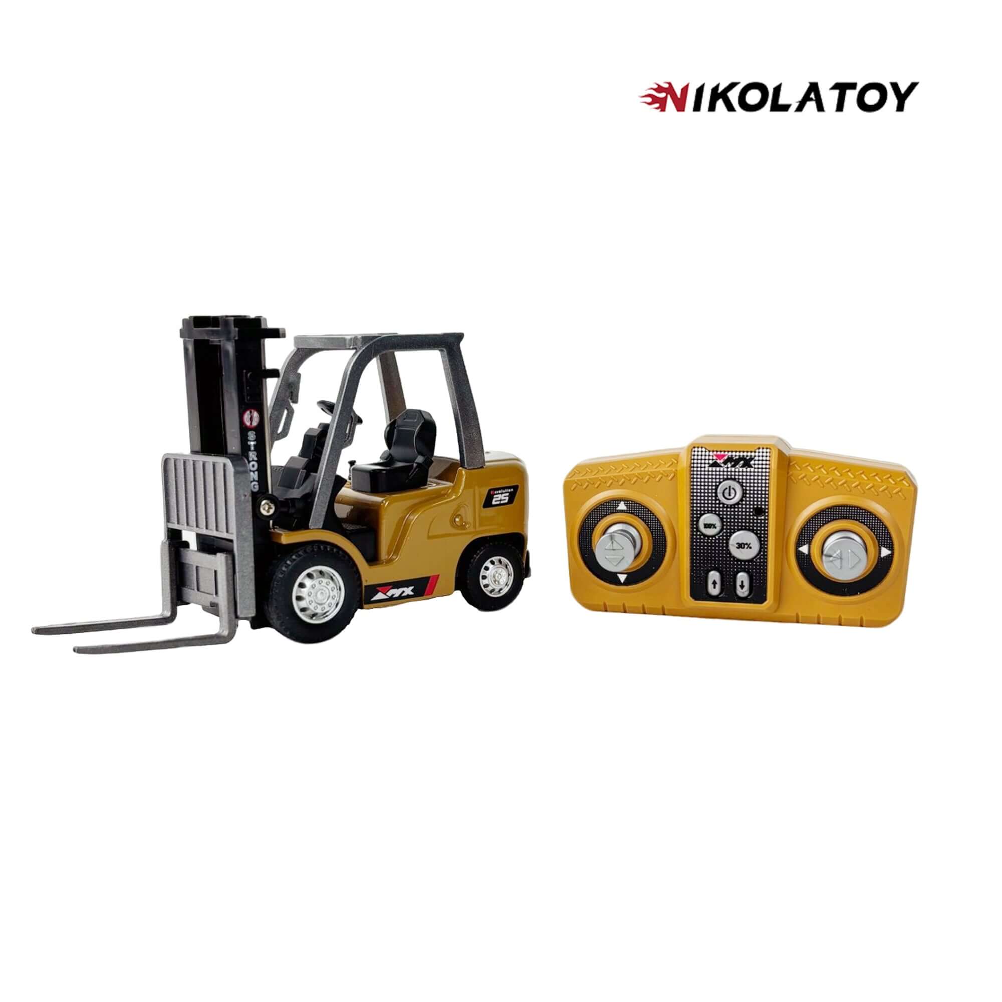 1:64 Desktop Remote Control forklift Car