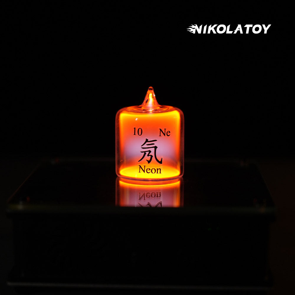 Noble Gas Cylinder Glow Tube Set
