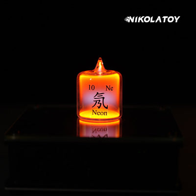 Noble Gas Cylinder Glow Tube Set