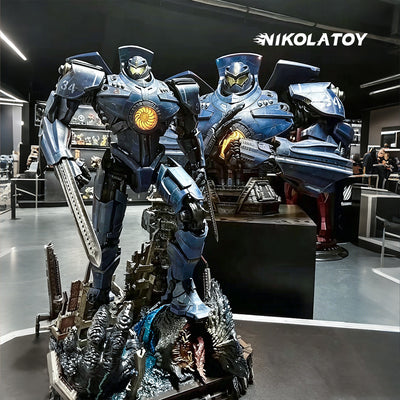 Pacific Rim Gipsy Danger P15 Mechanical Action LED Illuminated Figure Statue