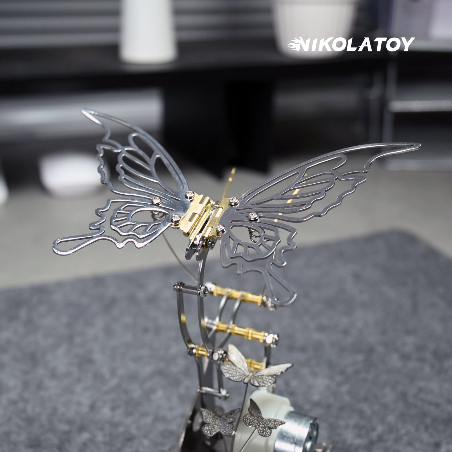 NIKOLATOY®Mechanical Biology - Butterfly (Finished product)