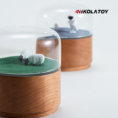Magnetic Sand Scene Music Box