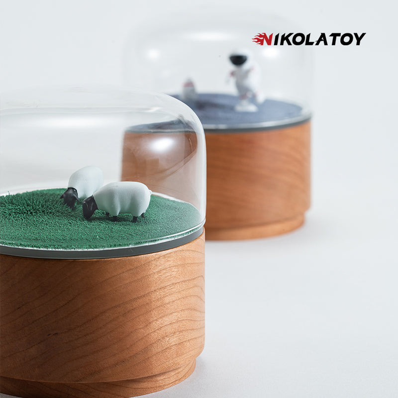 Magnetic Sand Scene Music Box