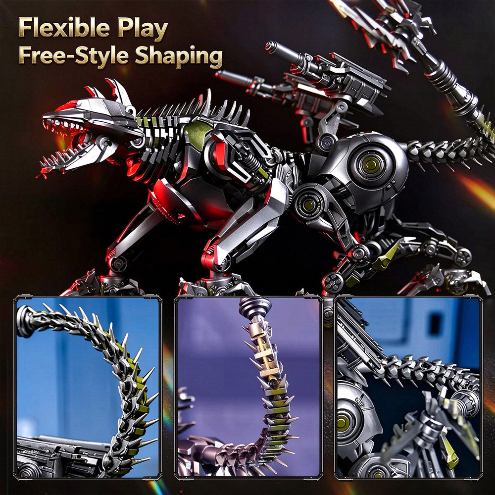 Transformers Ravage Machine Dog LED Eyes Articulated Collectible Figure