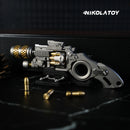 NIKOLATOY®New Titanium alloy revolver fidgets toy