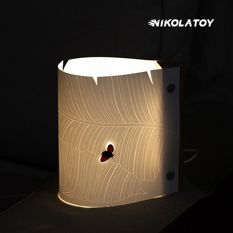Ladybug Glow Paper Lamp
