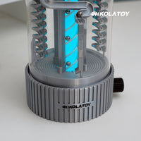 NIKOLATOY®Creative EDC Spinning Pinball RGB Desktop Night Light