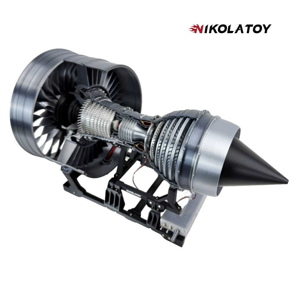 NIKOLATOY™ Highly restored Rolls Royce Trent 900 turbofan engine model (55cm/22in)