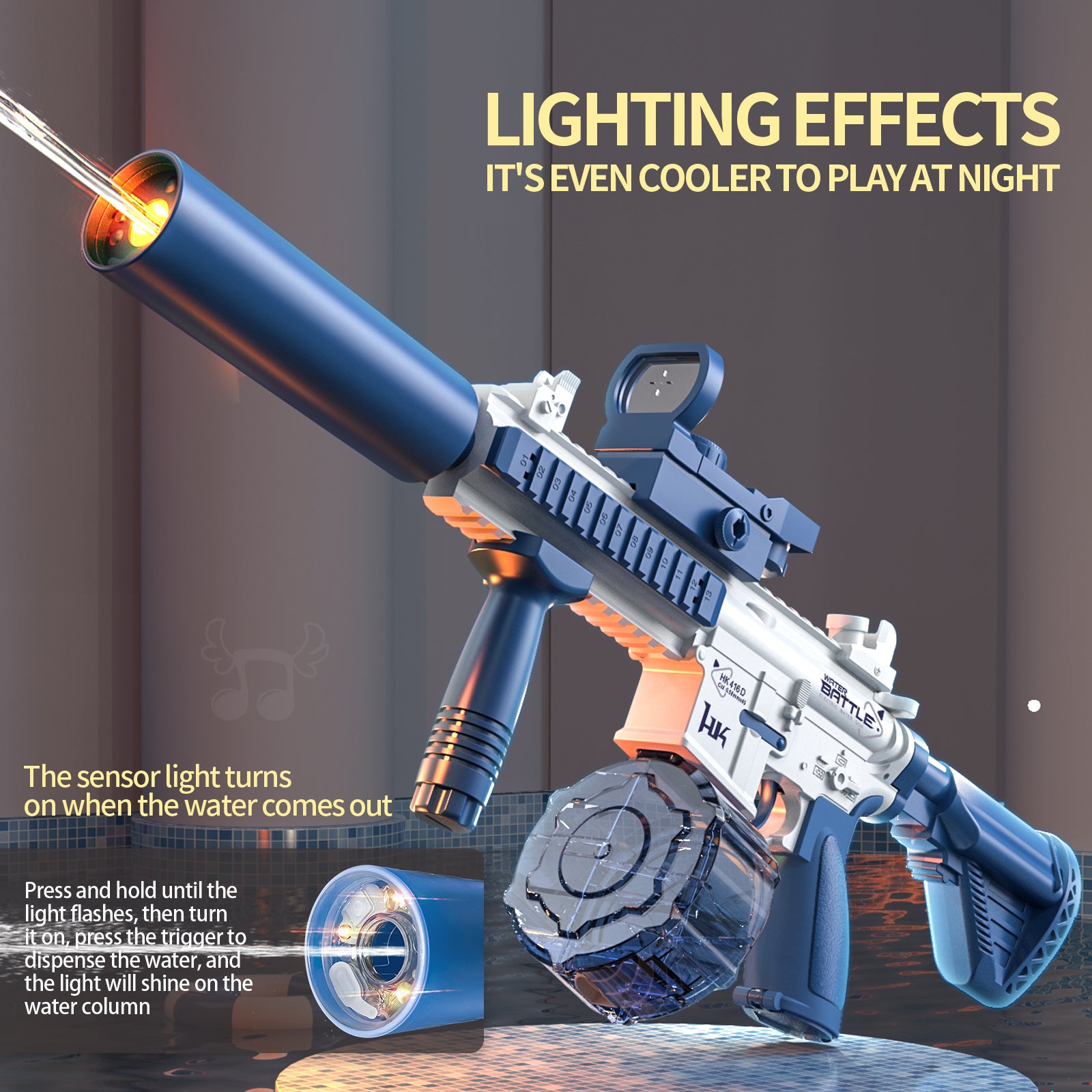 M416 Water Gun - LIGHT VERSION - Nikola Toy