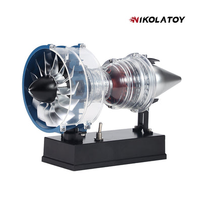 TECHING Small Size Turbofan Engine Model - DIY KIT（7In）