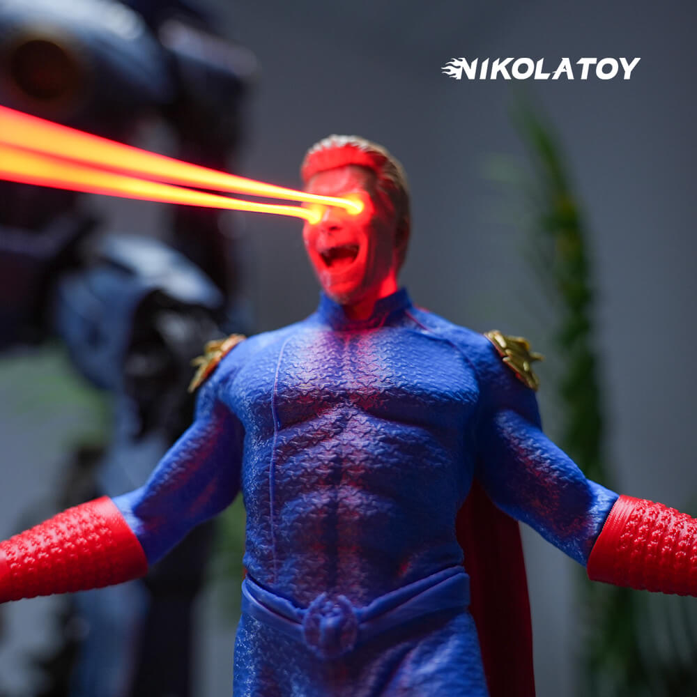 Homelander Laser-Eyes LED Light Figure