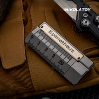 NIKOLATOY®Titanium alloy Fidgets Ruler