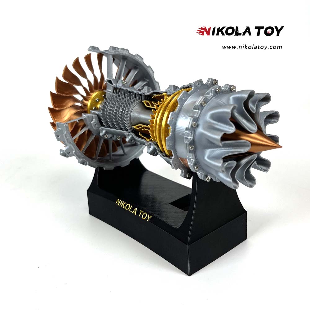 NIKOLATOY TR900 Turbofan engine model (20cm / 7.8in) Hot sale!!