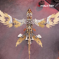 Mechanical species - Phoenix (3D metal puzzle) - Nikola Toy