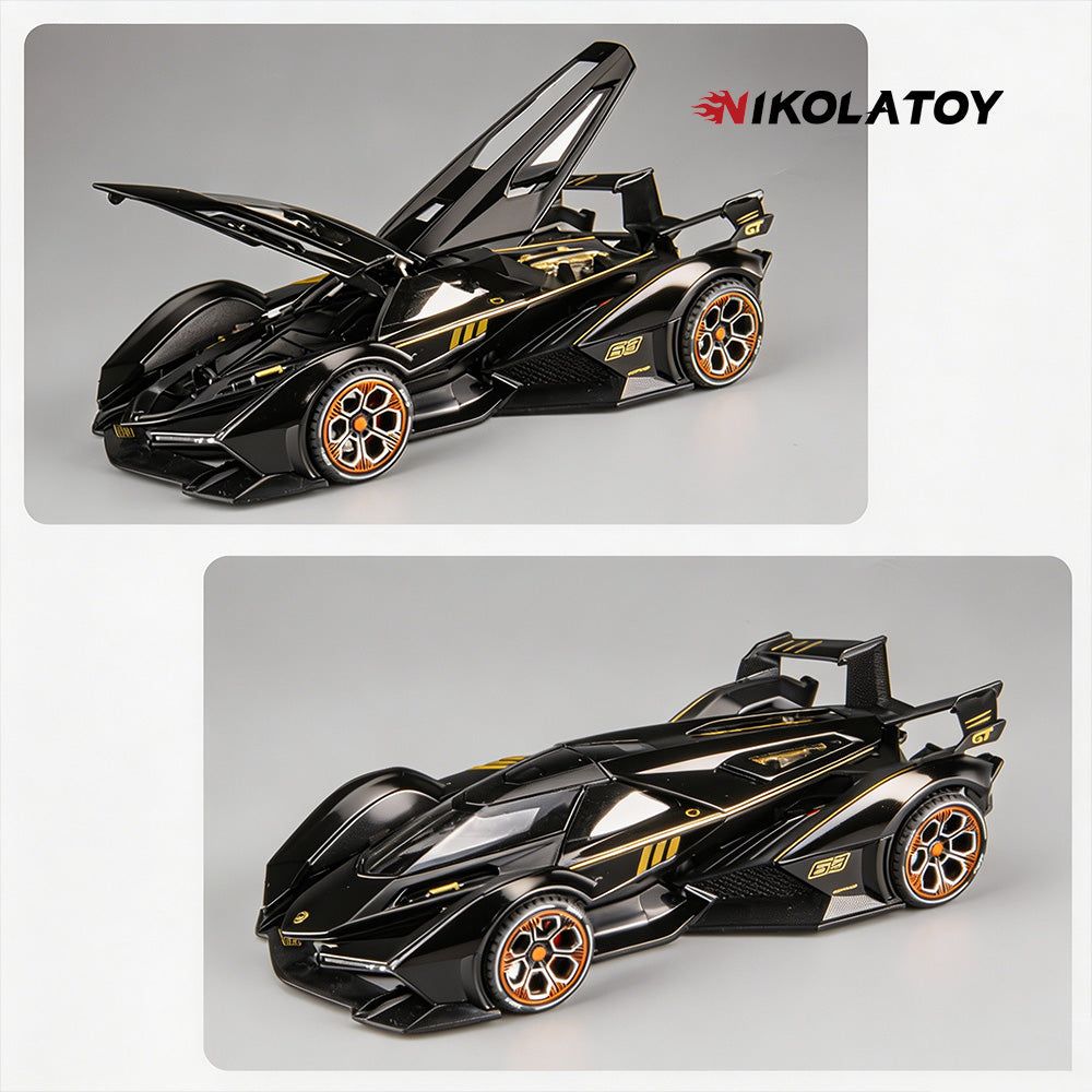 Alloy 1/22 Lamborghini V12 GT Model Car