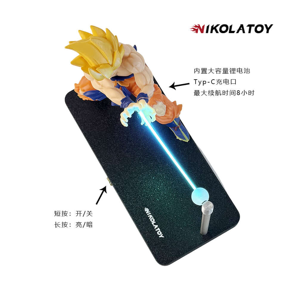 Kakarot Creative Magnetic Night Light - Kamehameha