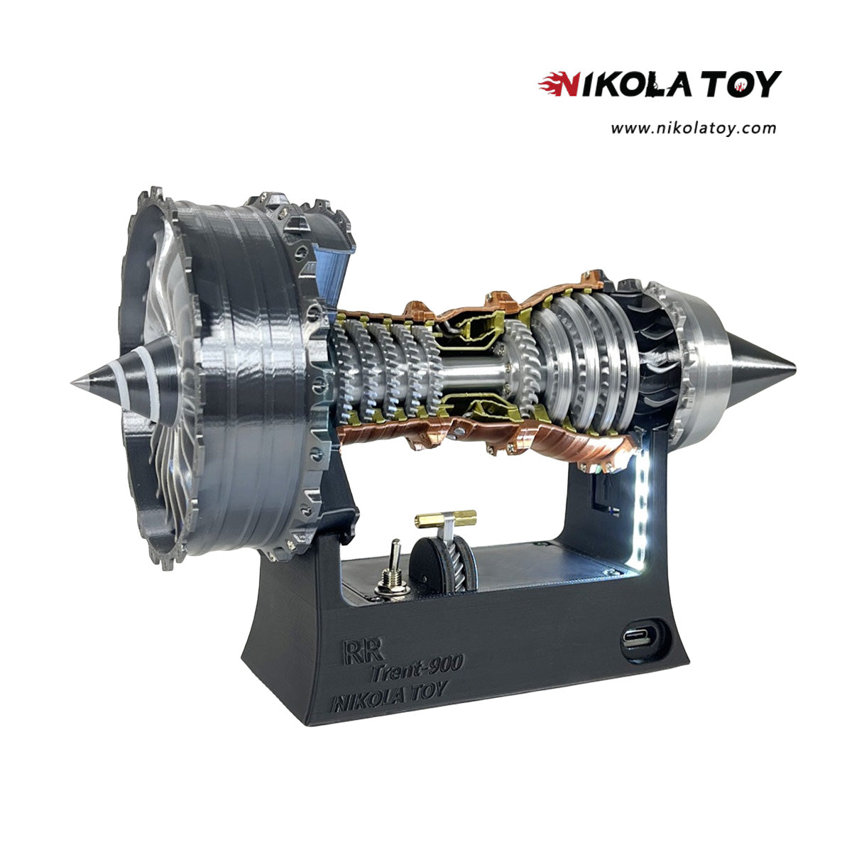 NikolaToy™ TR900 Turbofan engine model (25cm / 10in) Hot sale!!