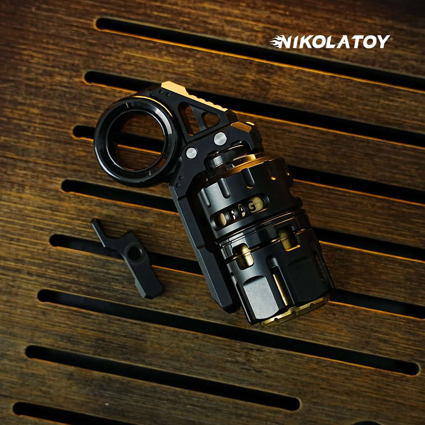 Multi functional Titanium Alloy EDC Toy Doombringer Grenade