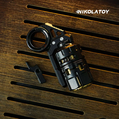 Multi functional Titanium Alloy EDC Toy Doombringer Grenade