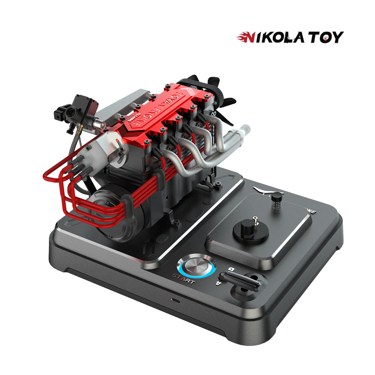 NikolaToy™ Toyan L400 Micro internal combustion engine - Gift set