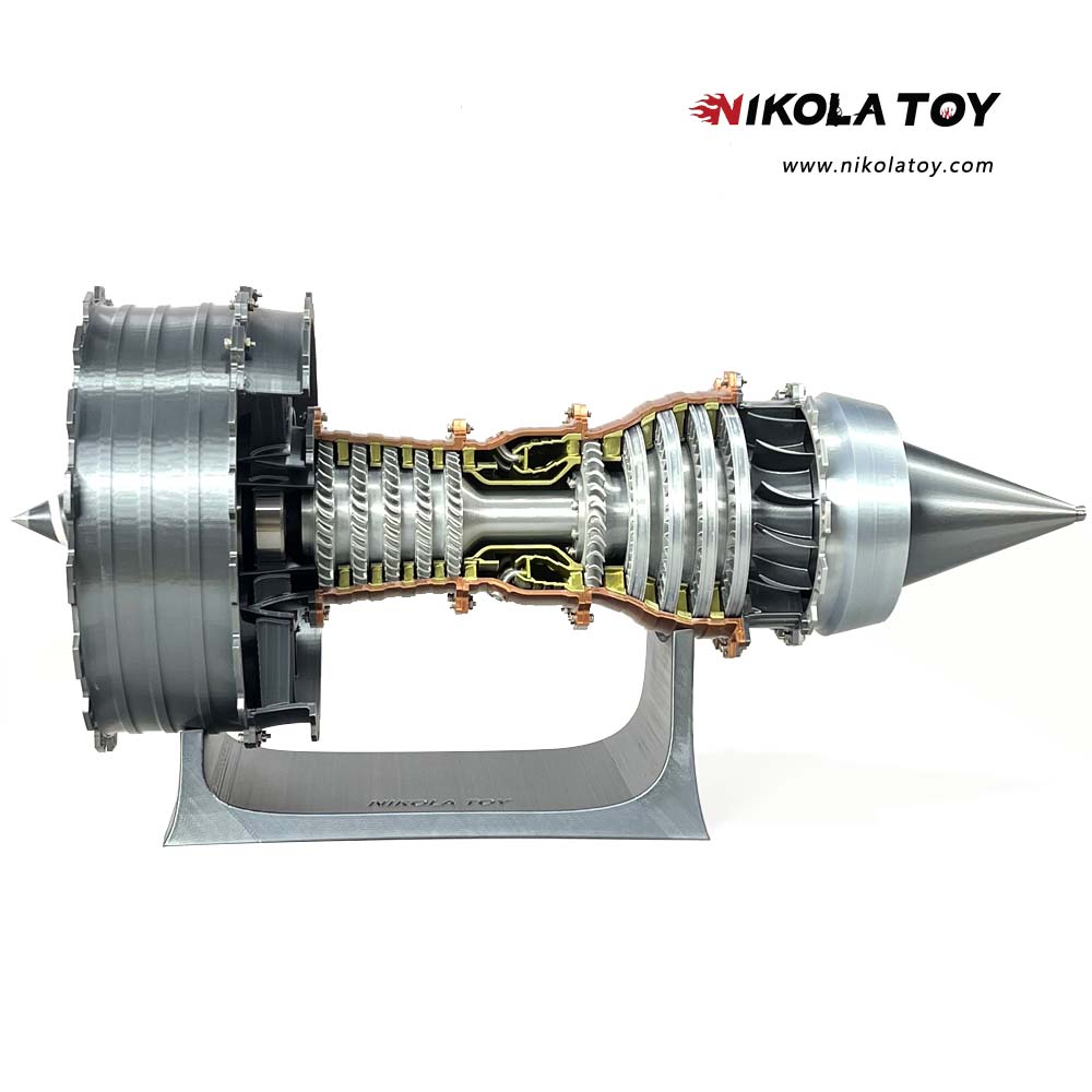 NikolaToy™ TR900 Turbofan Engine Model (46cm / 18in) – Nikola Toy