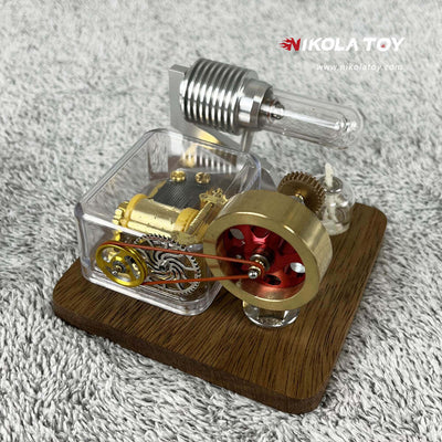 Stirling Engine Music Box