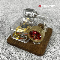 Stirling engine music box - Nikola Toy