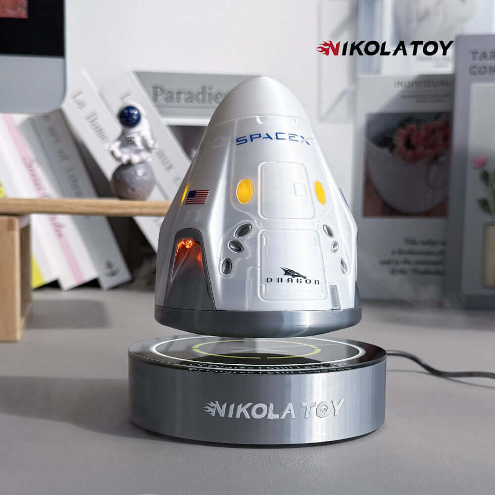 Maglev SpaceX Dragon Model – NIKOLATOY