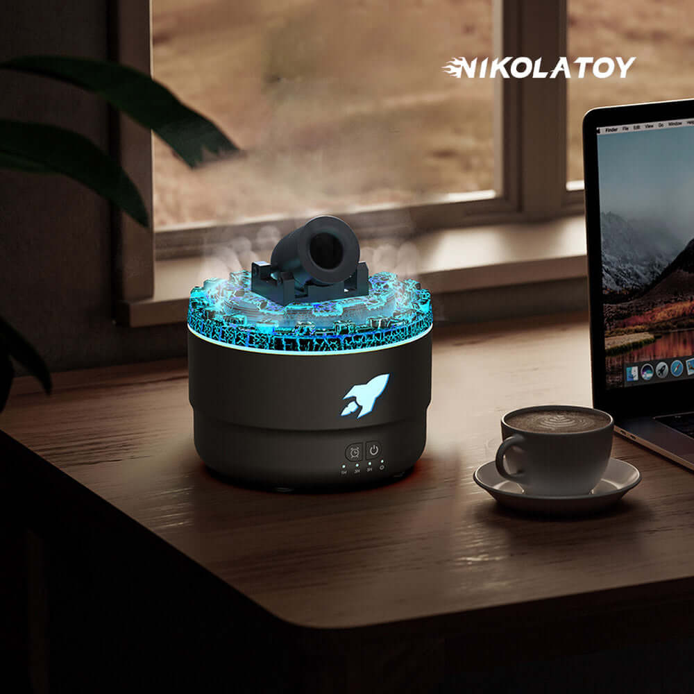Creative Desktop Cannon Humidifier&Aromatherapy Machine