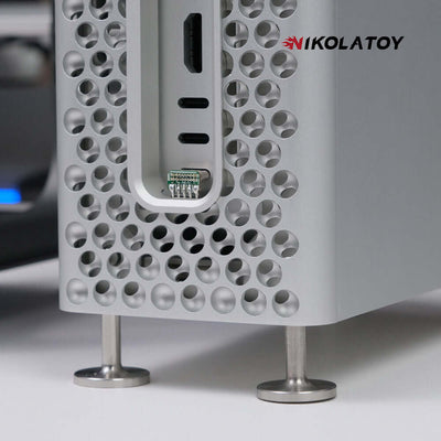 Modular Alloy Magnetic Suction Macmini Protective Shell
