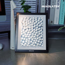 NIKOLATOY®Precision CNC alloy laser light effect art frame