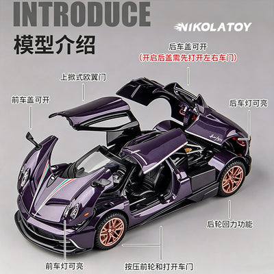 Alloy 1/24 PAGANI HUAYRA Model Car