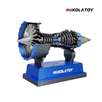 NIKOLATOY™ Miniature Trent 900 turbofan engine model（12cm/4.8in）