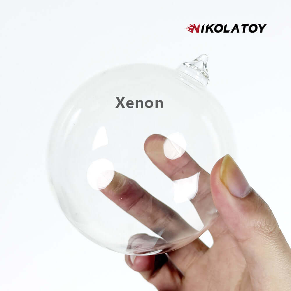 Circular Oscillation Ion Ring Xenon Glass Sphere