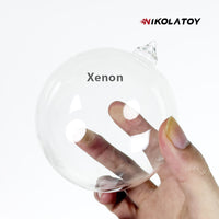 NIKOLATOY™ Circular oscillation ion ring xenon glass sphere