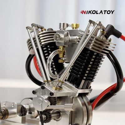 2026 New Miniature Harley Davidson V2 Real Engine Model