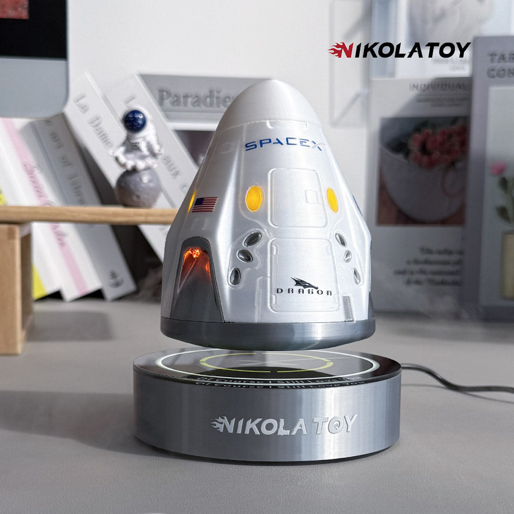 NIKOLATOY® Maglev SpaceX Dragon Model