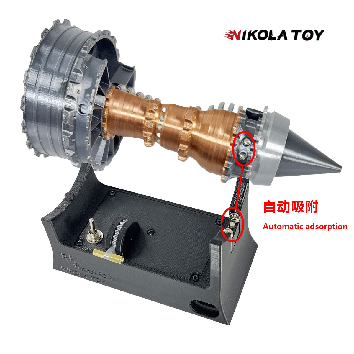 TR900 Turbofan engine model (25cm / 10in) Hot sale!! - Nikola Toy